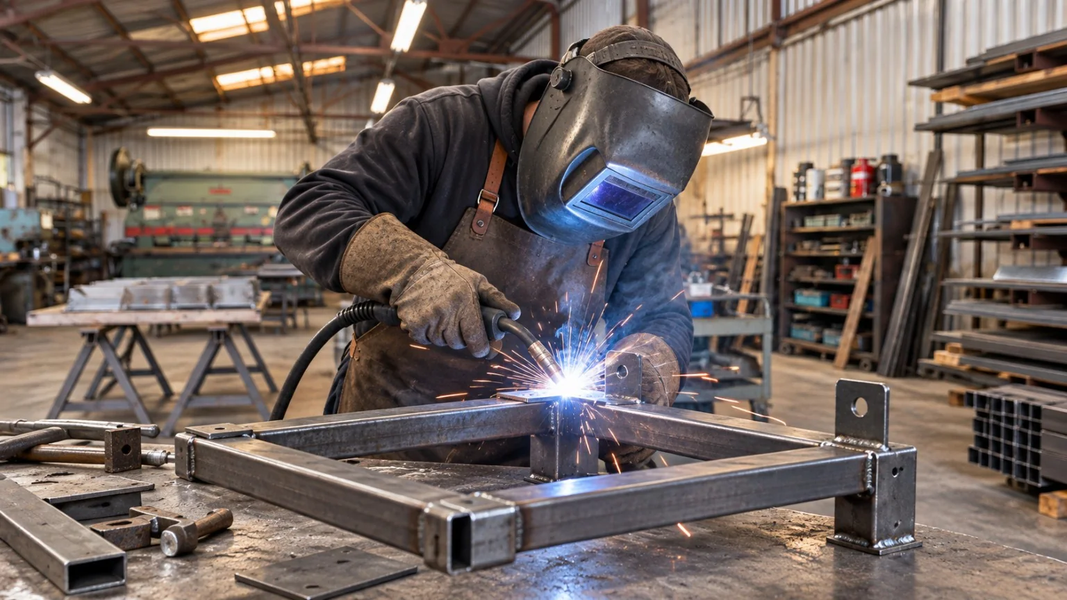 Custom steel welding and fabrication